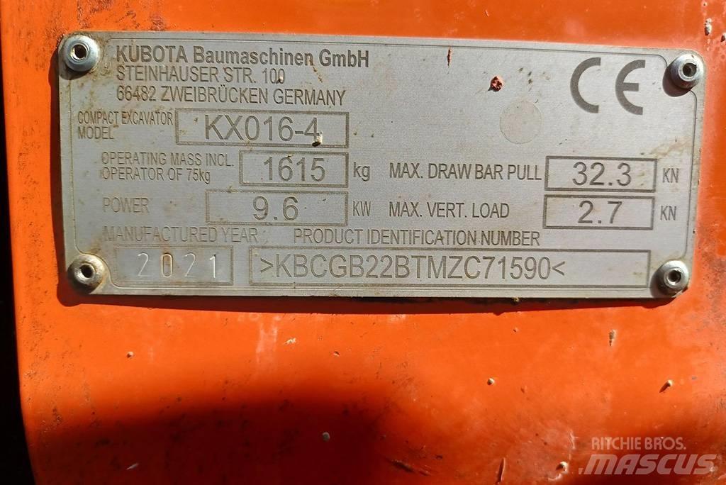 Kubota KX016-4G Minikoparki