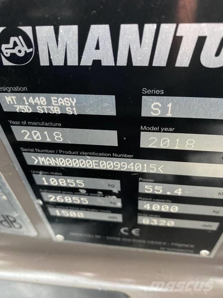 Manitou MT 1440 Ładowarki teleskopowe