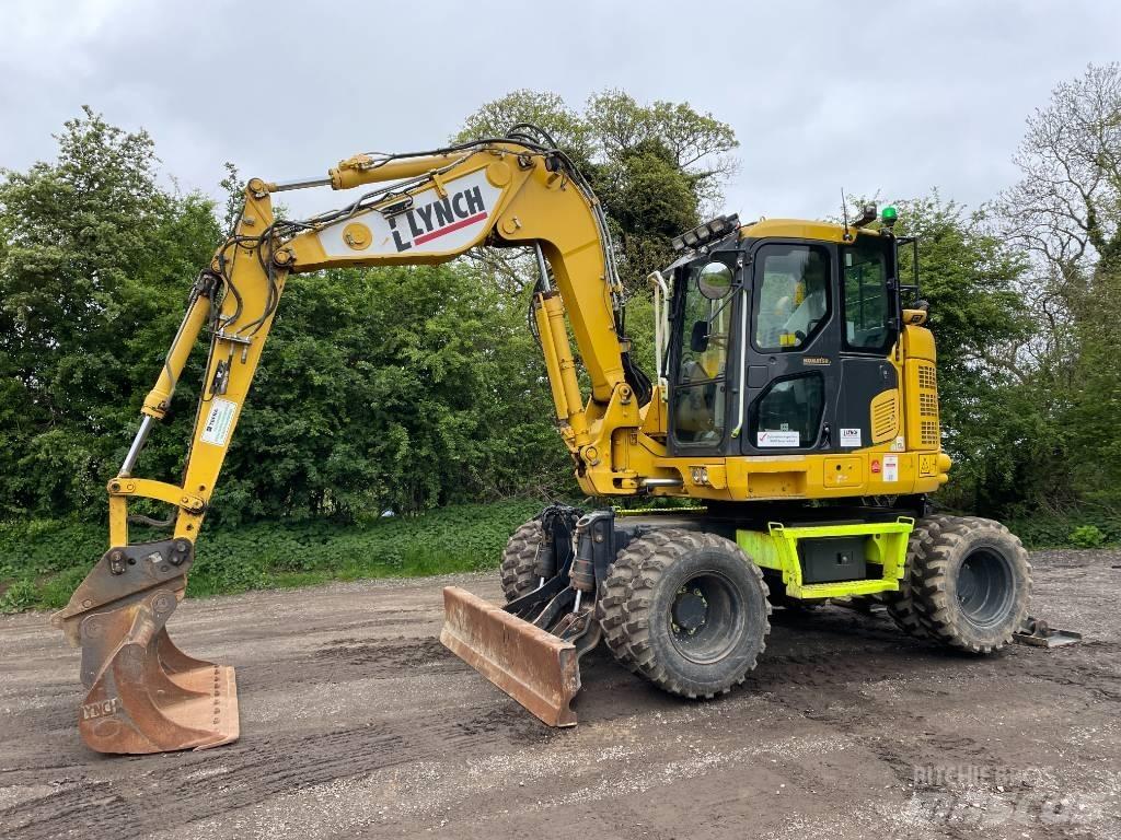 Komatsu PW 118 Koparki kołowe
