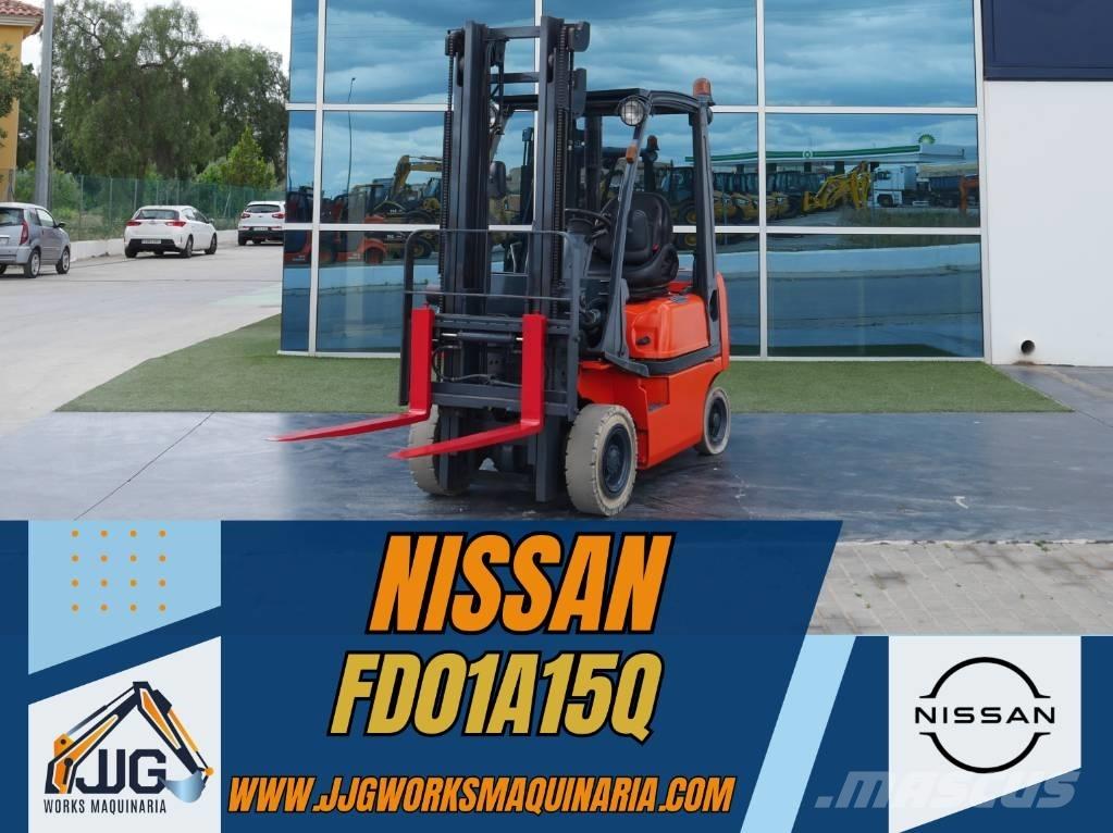 Nissan FD01 A 15 Q Wózki Diesla