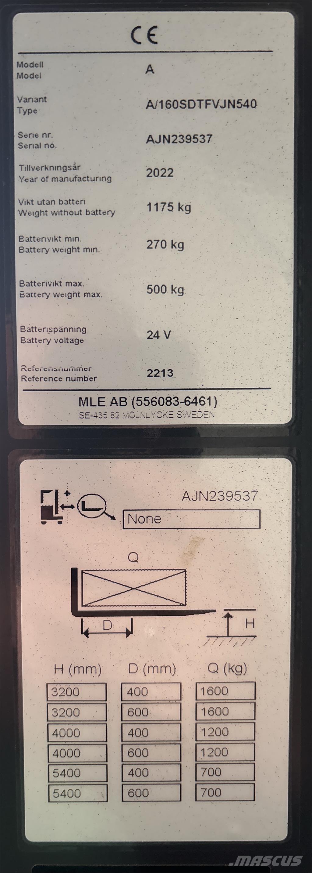 Atlet A160 Samojezdne maszyny do załadunku