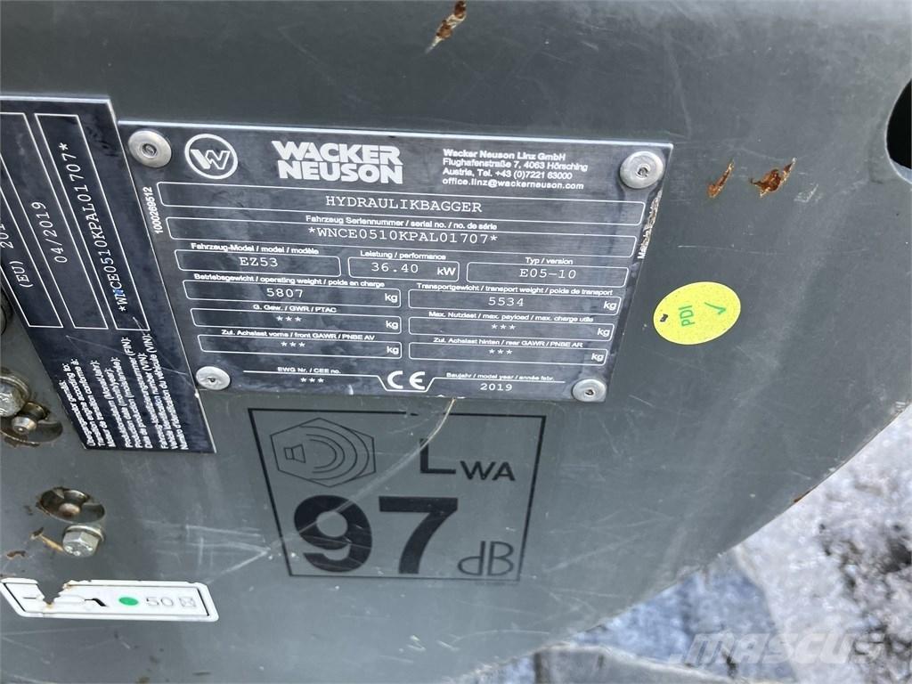 Wacker Neuson EZ 53 Minikoparki