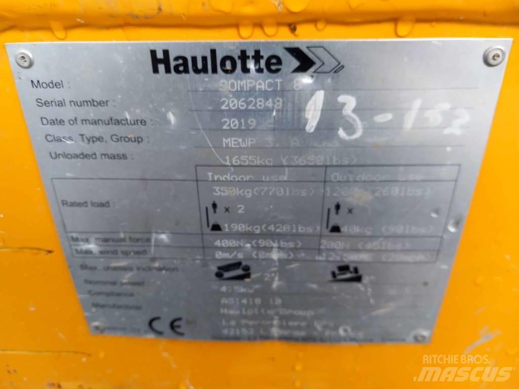 Haulotte Compact 8 Podnośniki nożycowe