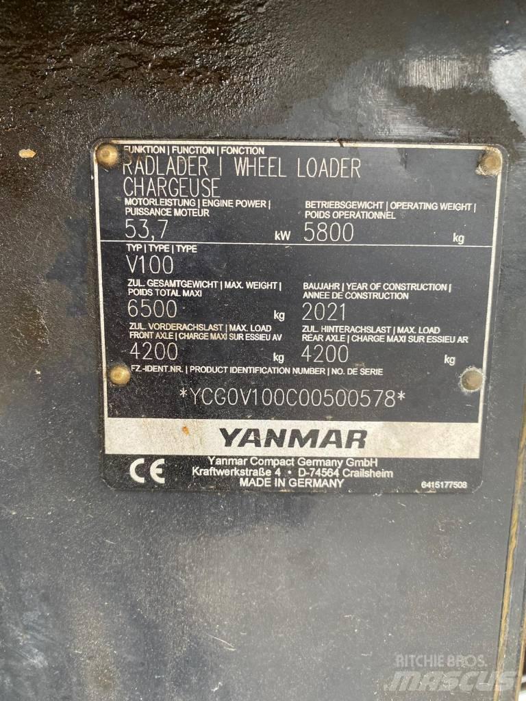 Yanmar V100 Ładowarki kołowe