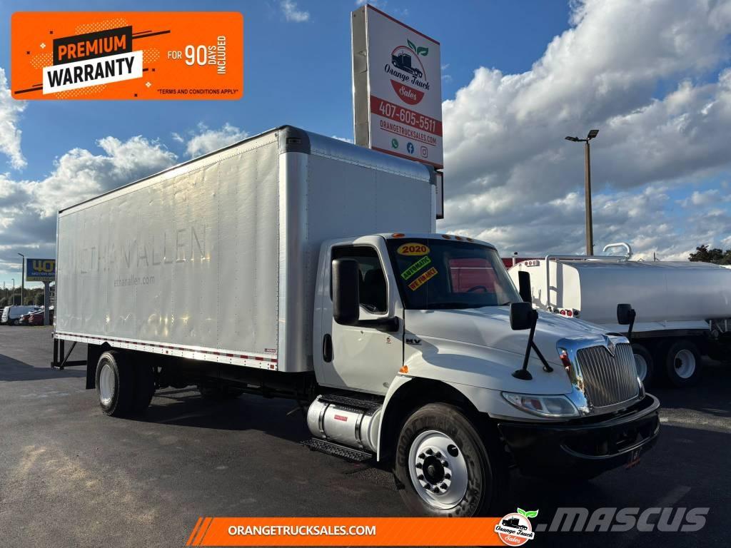 International MV607 Samochody ciężarowe ze skrzynią zamkniętą