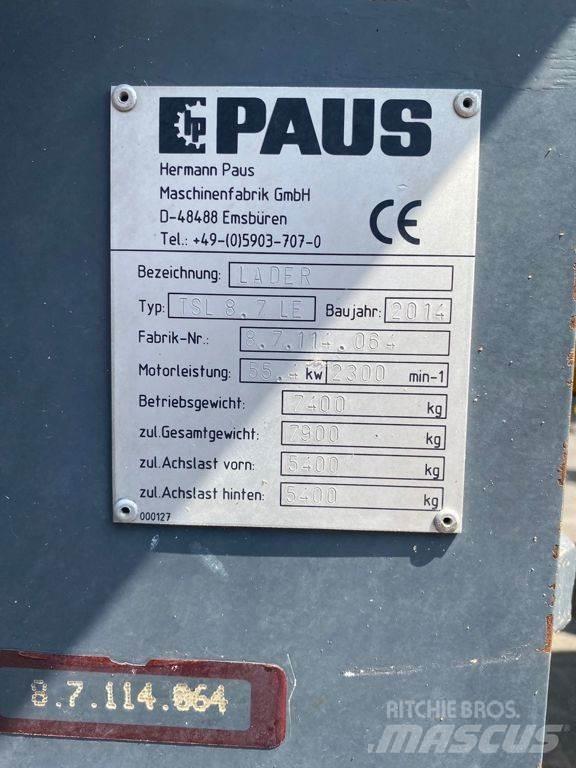 Paus TSL8.7 Ładowarki kołowe