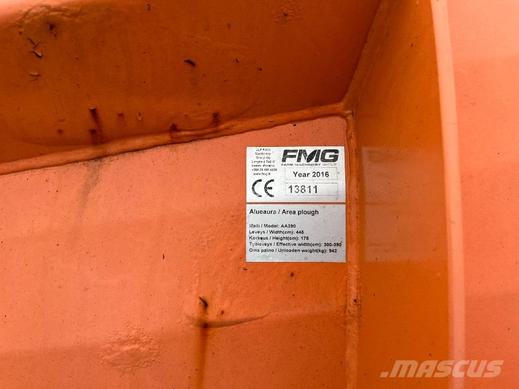 FMG 390 Lemiesze i pługi śnieżne