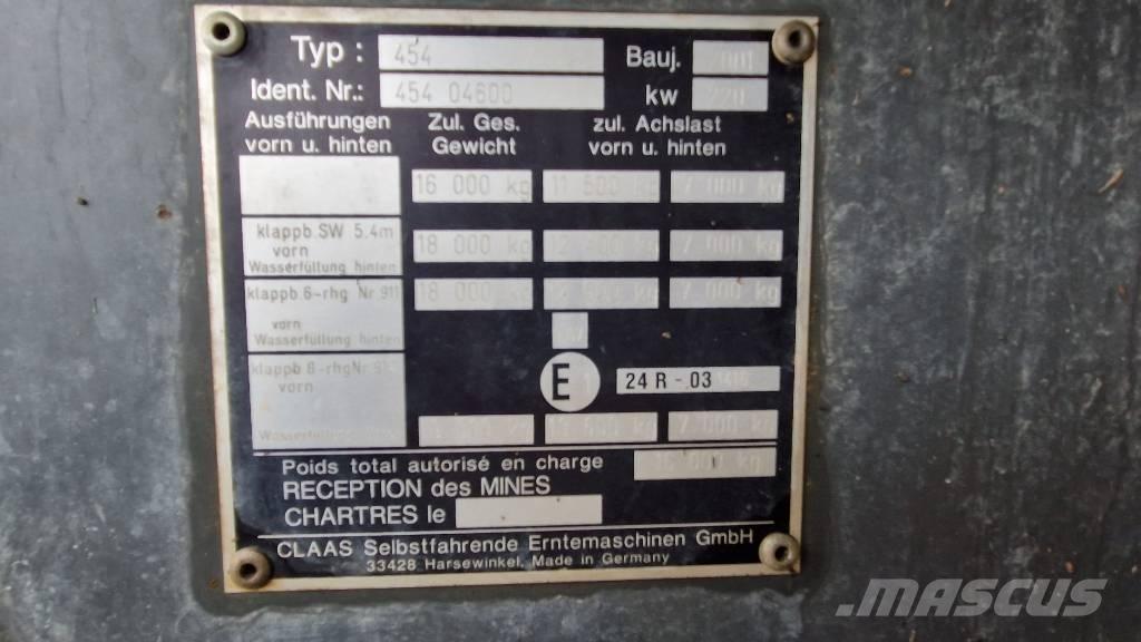 CLAAS lexion 460 Kombajny zbożowe