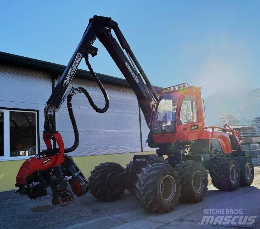 Komatsu 931 XC Harwestery