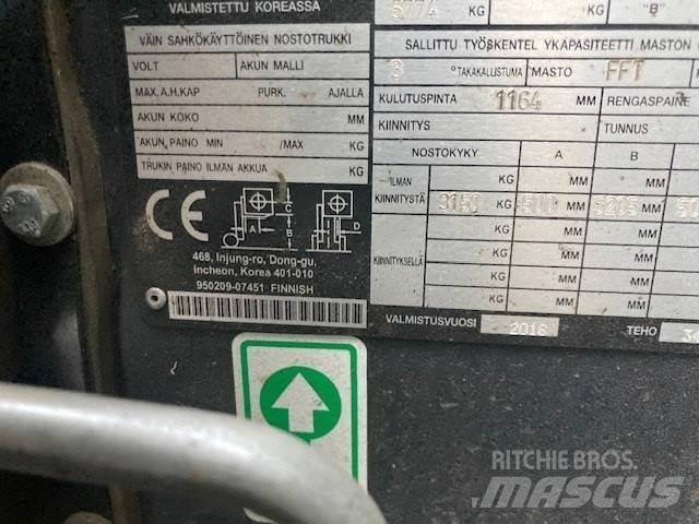 Doosan D35C-7 Wózki Diesla