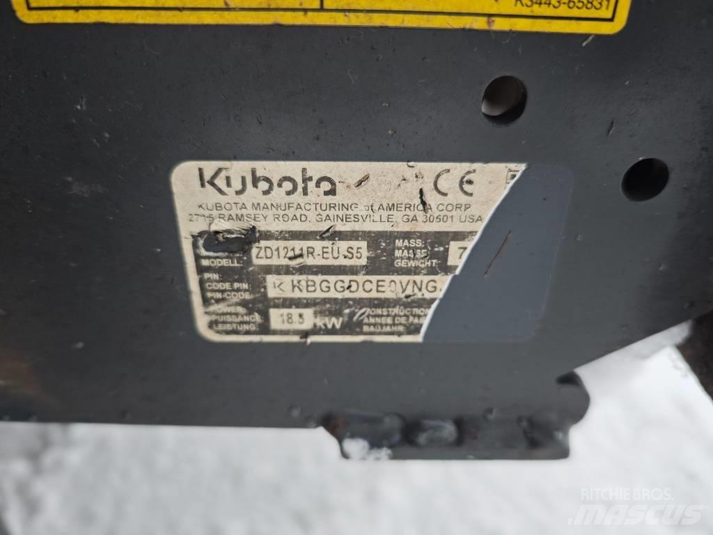 Kubota ZD 1211 Kosiarki ogrodowe