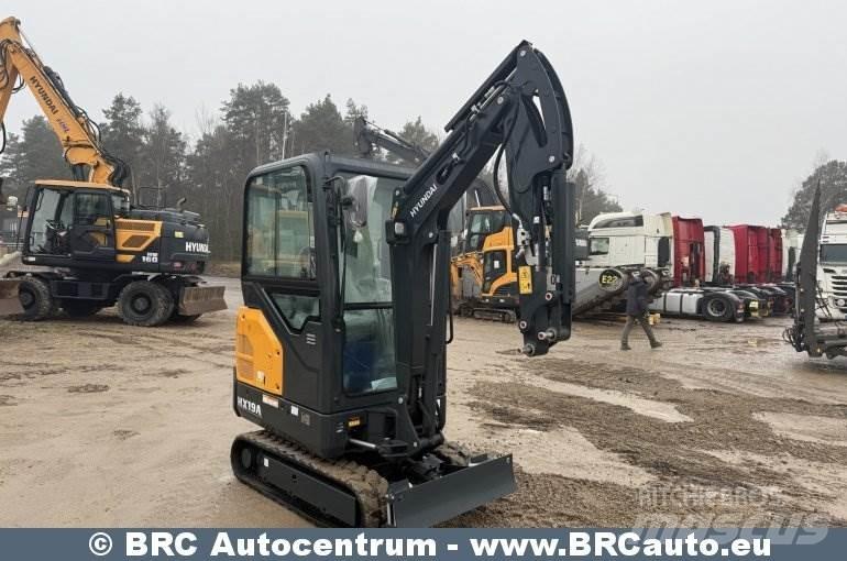 Hyundai HX19A Minikoparki