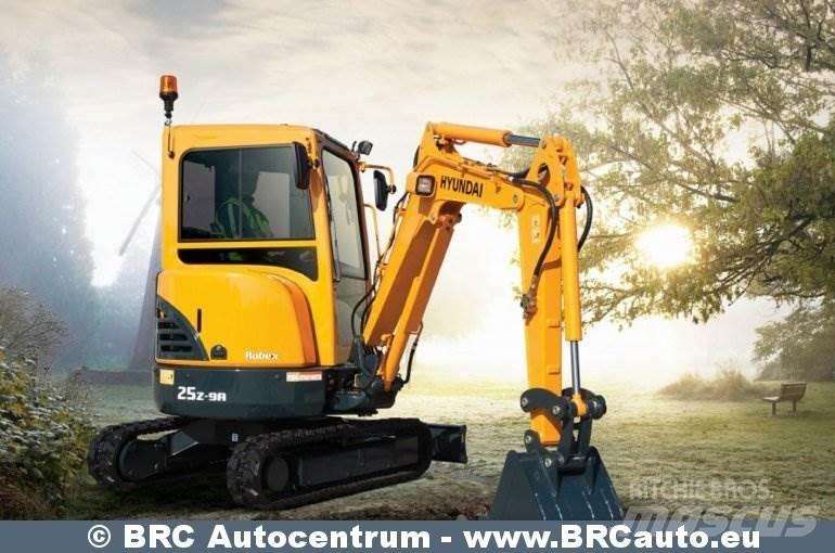 Hyundai R25Z-9AK Minikoparki