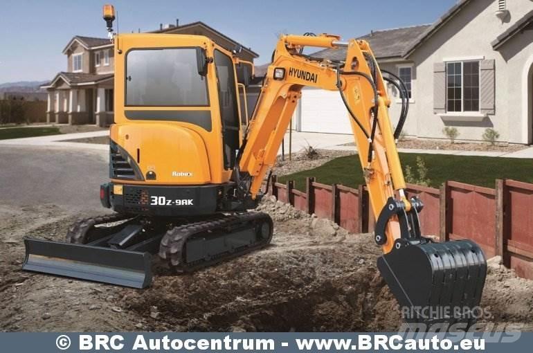 Hyundai R30Z-9AK Minikoparki