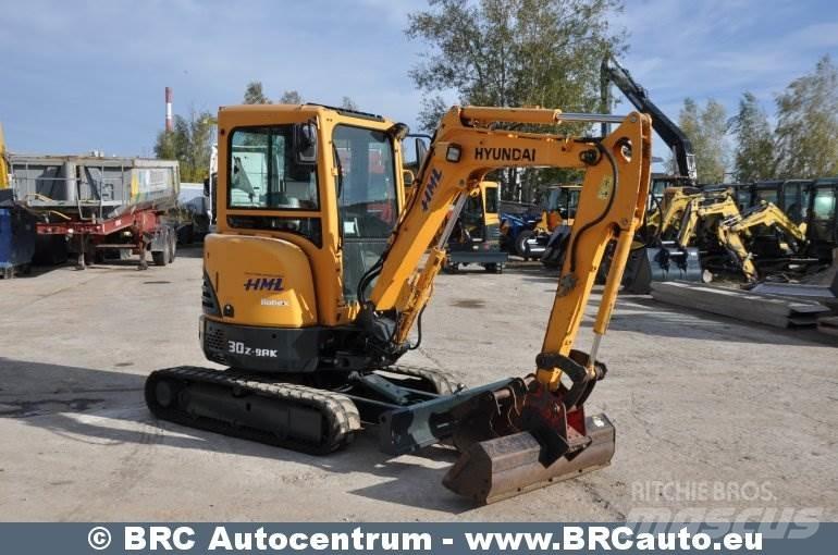 Hyundai R30Z-9AK Minikoparki