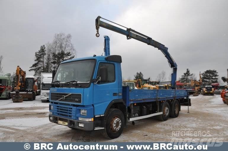 Volvo FM7 Żurawie samochodowe
