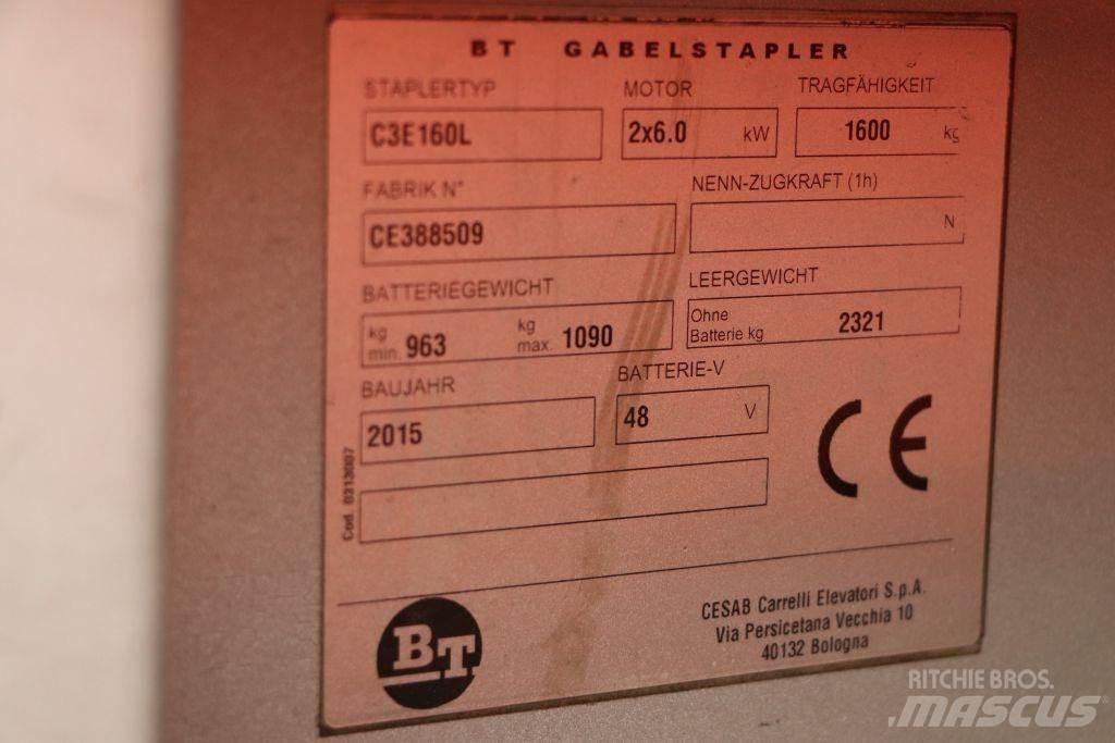 BT C3E160L Wózki elektryczne