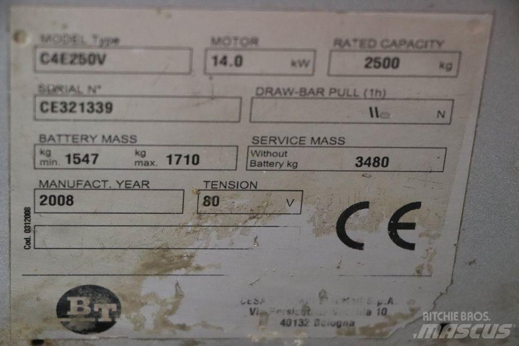 BT C4E250V Wózki elektryczne