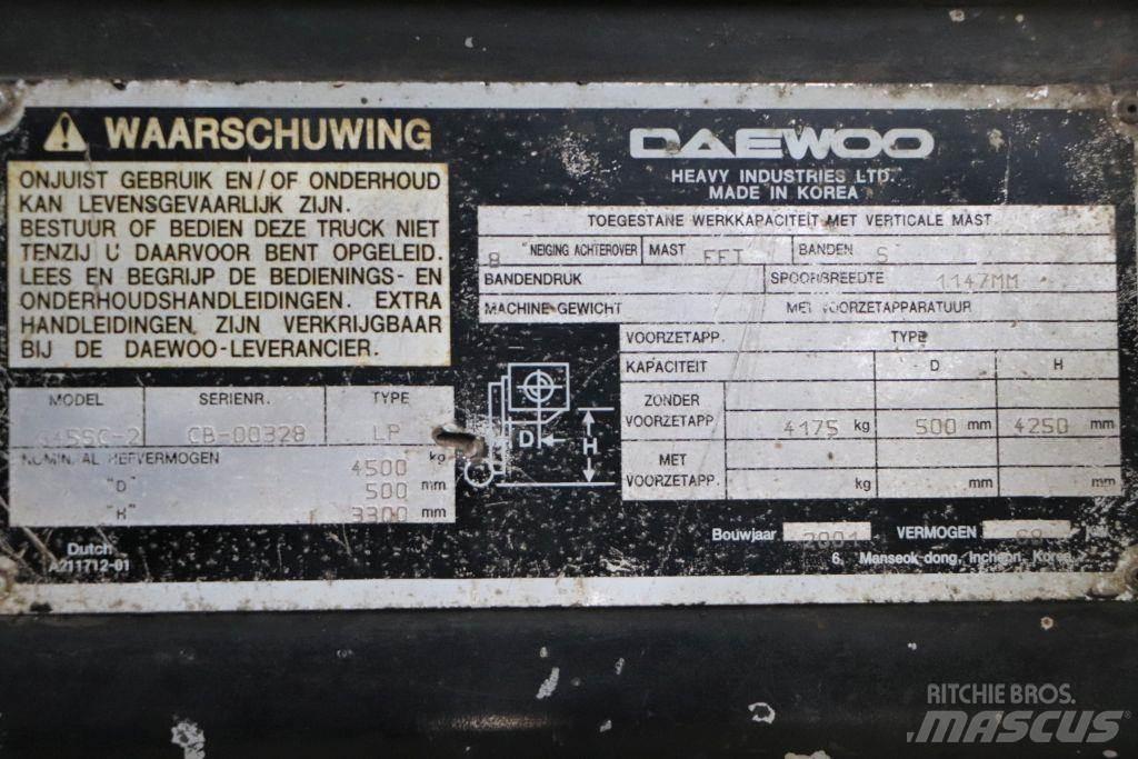 Daewoo G45SC-2 Wózki LPG