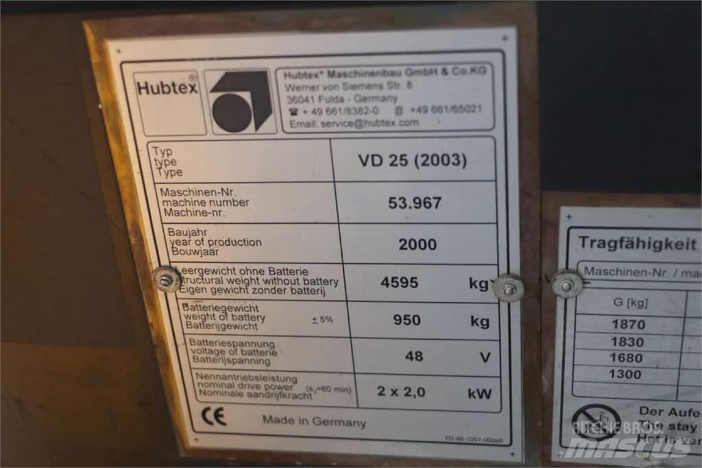 Hubtex VD 25 Wózki widłowe boczne