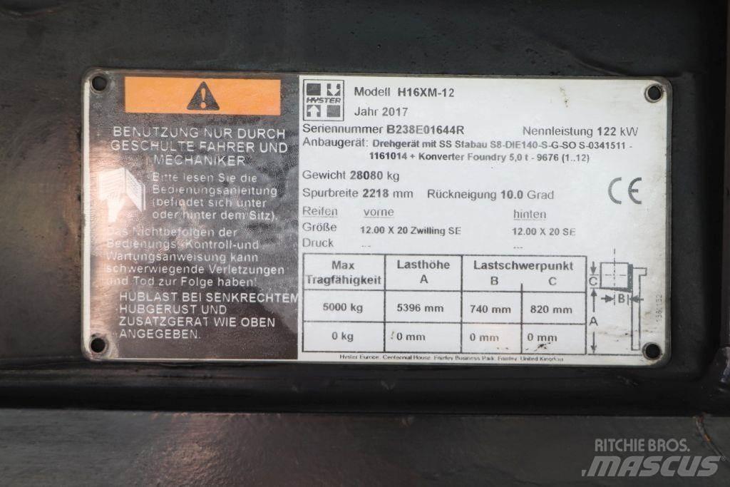 Hyster H16XM-12 Wózki Diesla