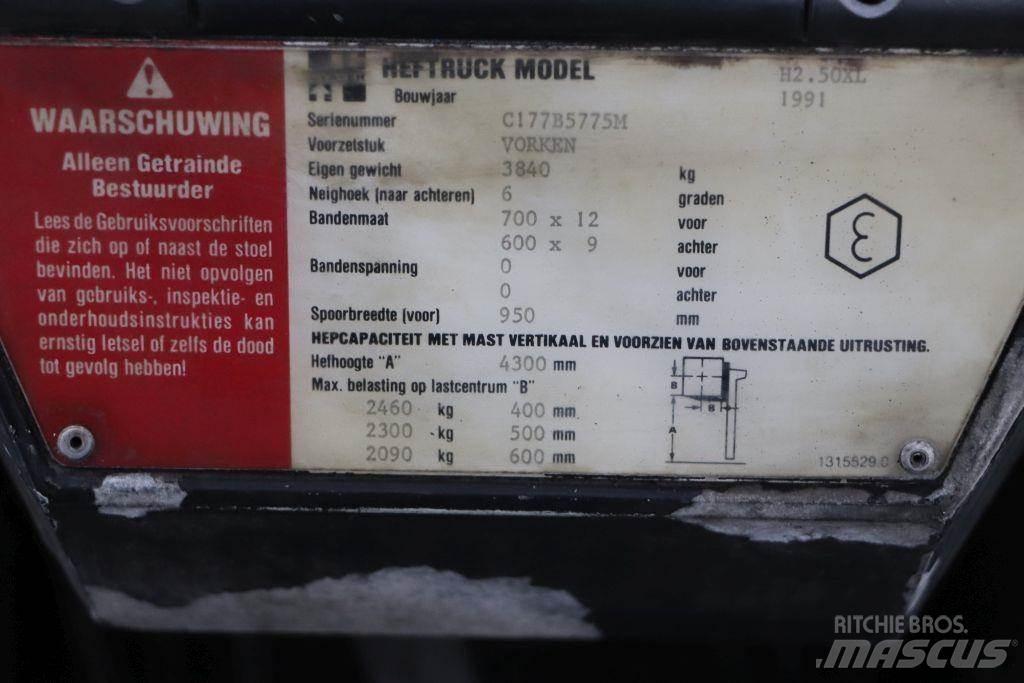 Hyster H2.50XL Wózki LPG