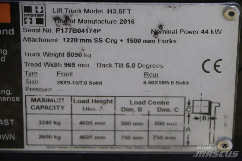 Hyster H3.5FT Wózki LPG