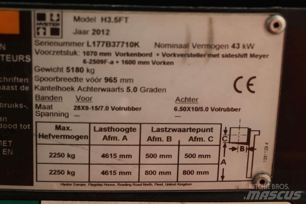 Hyster H3.5FT Wózki LPG