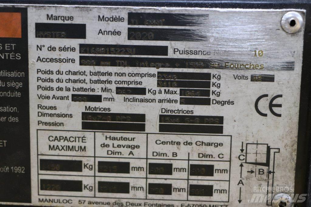 Hyster J1.6XNT Wózki elektryczne
