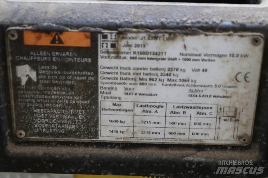 Hyster J1.6XNT Wózki elektryczne