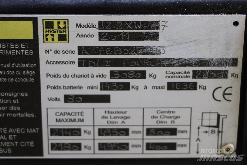 Hyster J2.2XN Wózki elektryczne