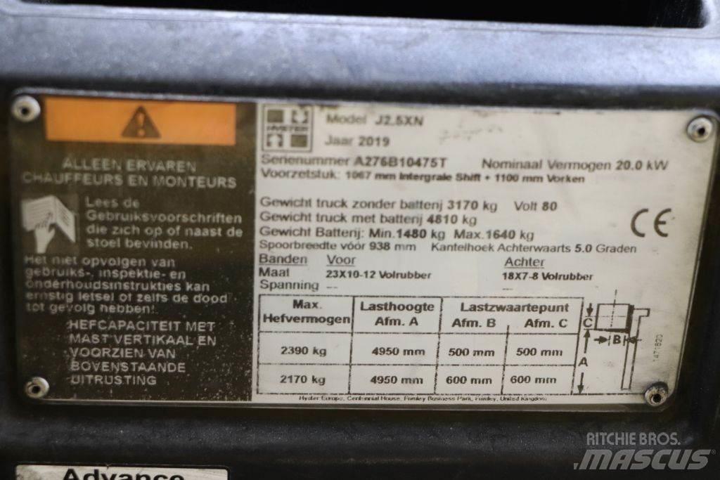 Hyster J2.5XN Wózki elektryczne