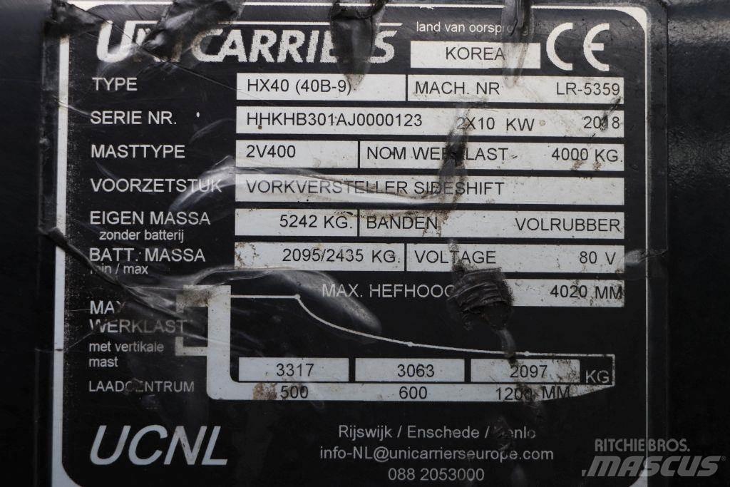 Hyundai 40B-9 Wózki elektryczne