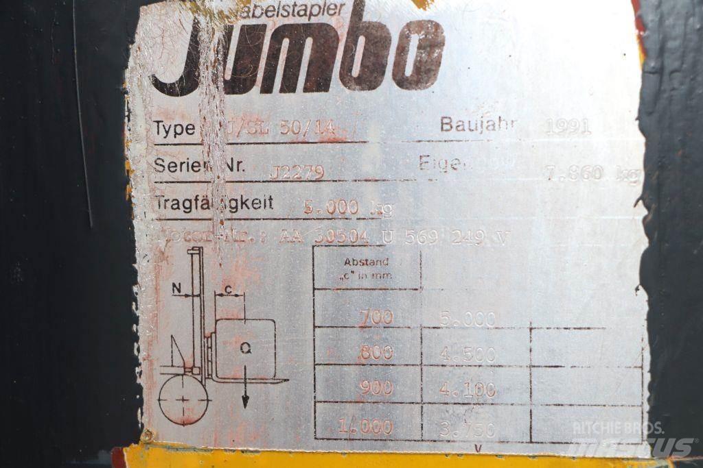 Jumbo J/SH/50/14/40 Wózki widłowe boczne