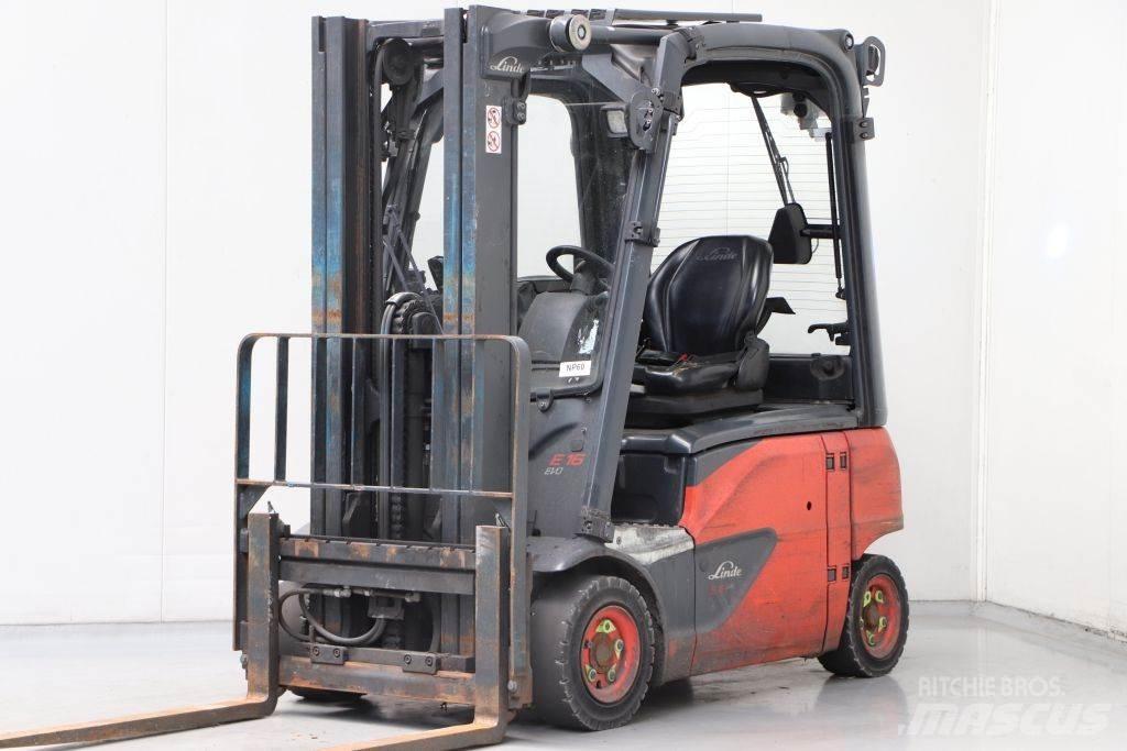 Linde E16P-02 Wózki elektryczne