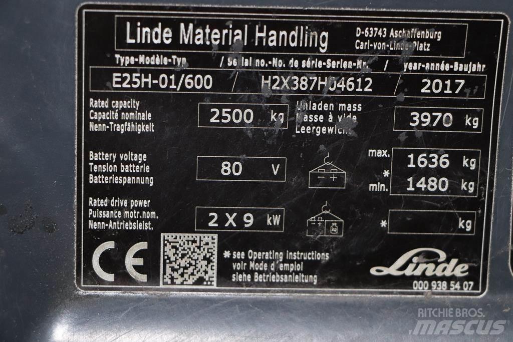 Linde E25H-01/600 Wózki elektryczne
