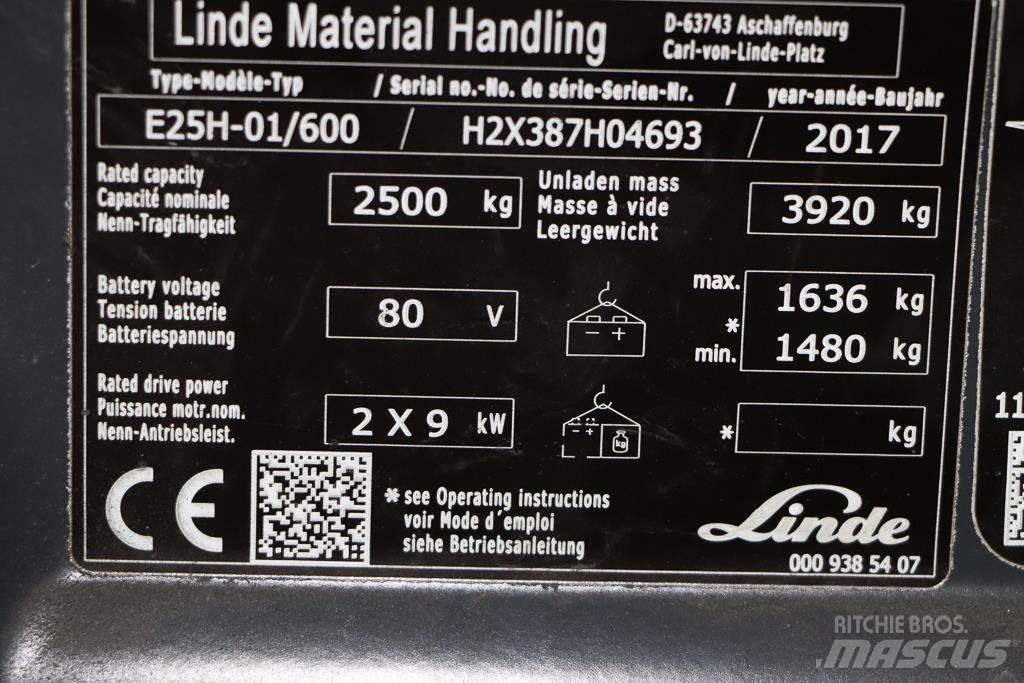 Linde E25H-01/600 Wózki elektryczne