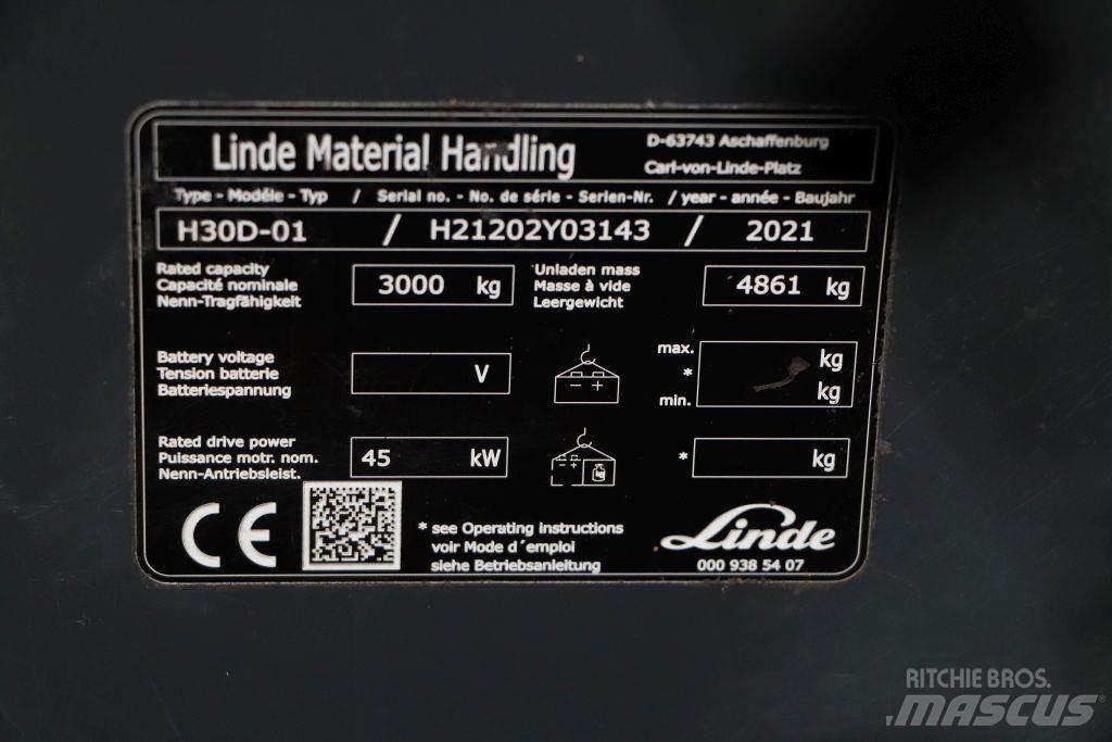 Linde H30D-01 Wózki Diesla