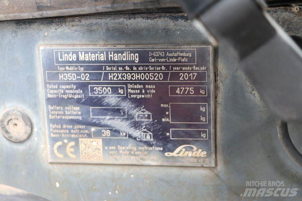 Linde H35D-02 Wózki Diesla