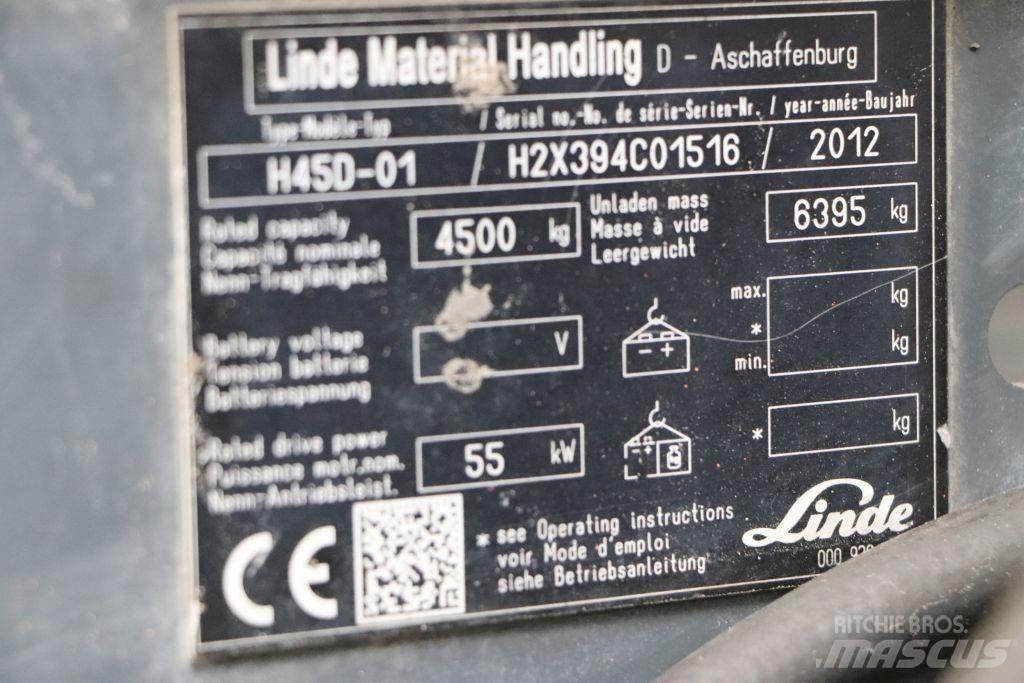 Linde H45D-01 Wózki Diesla