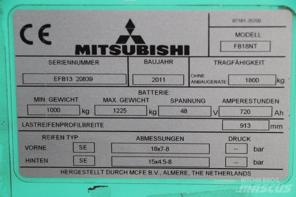 Mitsubishi FB18NT Wózki elektryczne