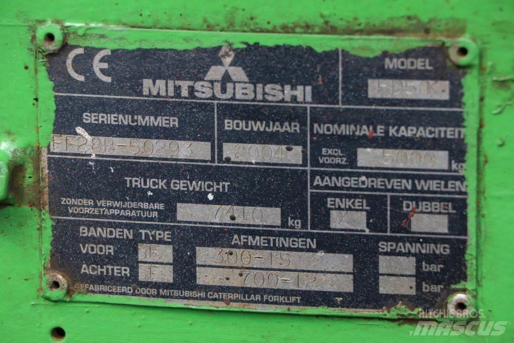 Mitsubishi FD50K Wózki Diesla