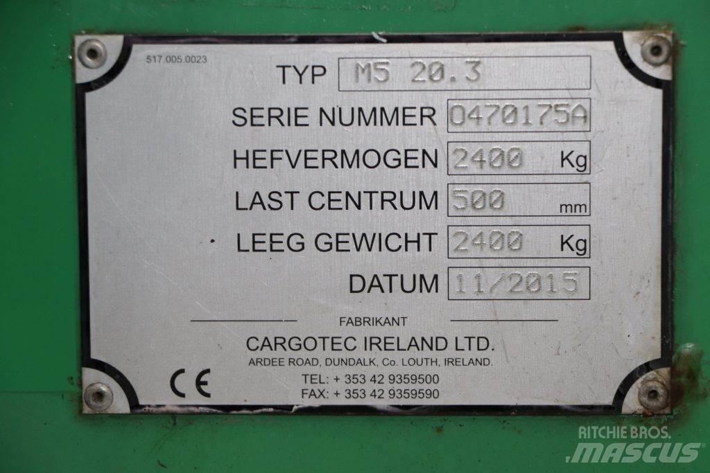 Moffett M5 20.3 Wózki widłowe inne