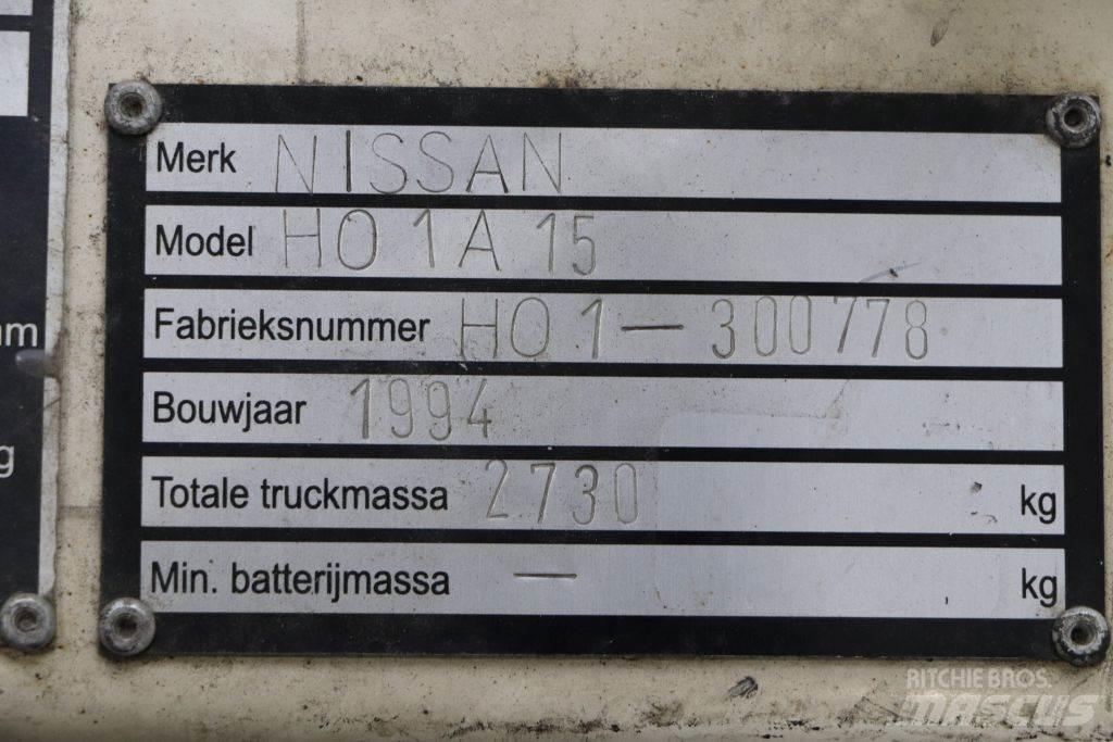 Nissan H01A15 Wózki LPG