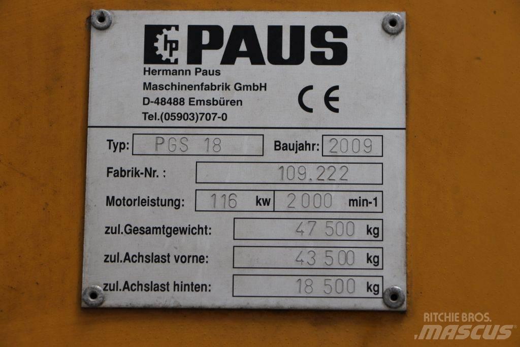 Paus PGS 18 Wózki Diesla