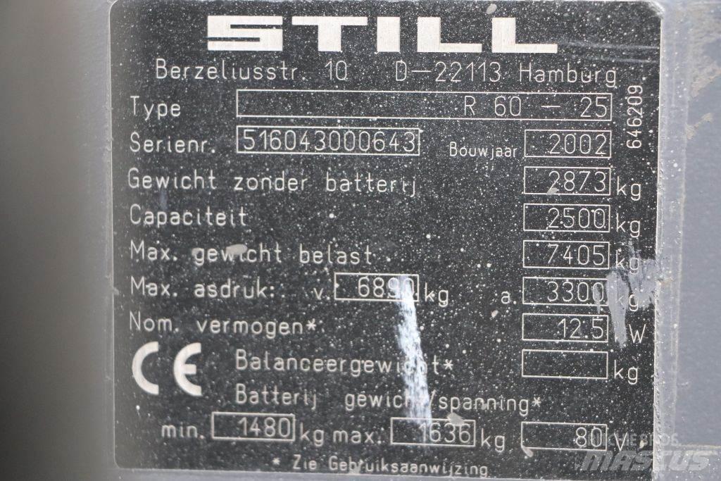 Still R60-25 Wózki elektryczne