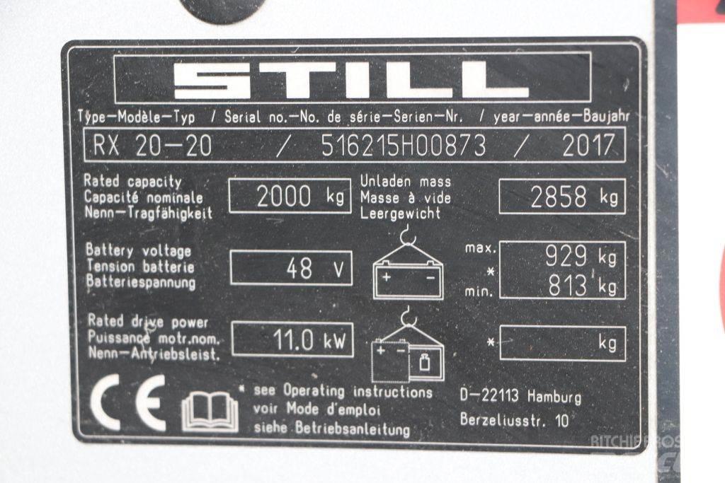 Still RX20-20 Wózki elektryczne