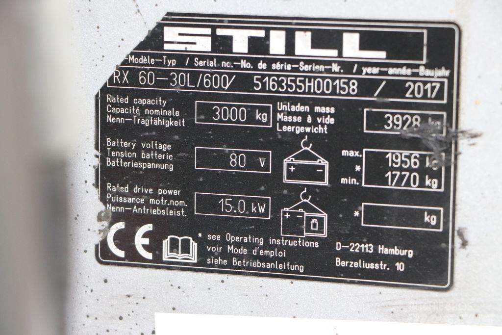Still RX60-30L/600 Wózki elektryczne