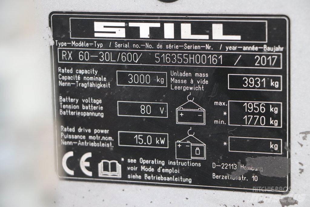Still RX60-30L/600 Wózki elektryczne