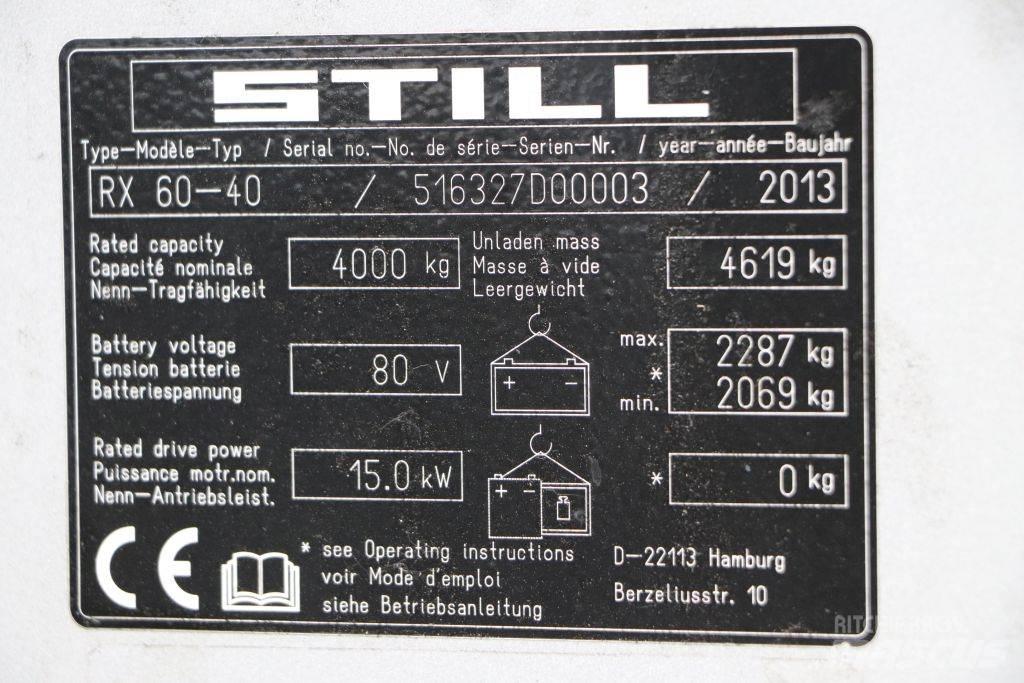 Still RX60-40 Wózki elektryczne